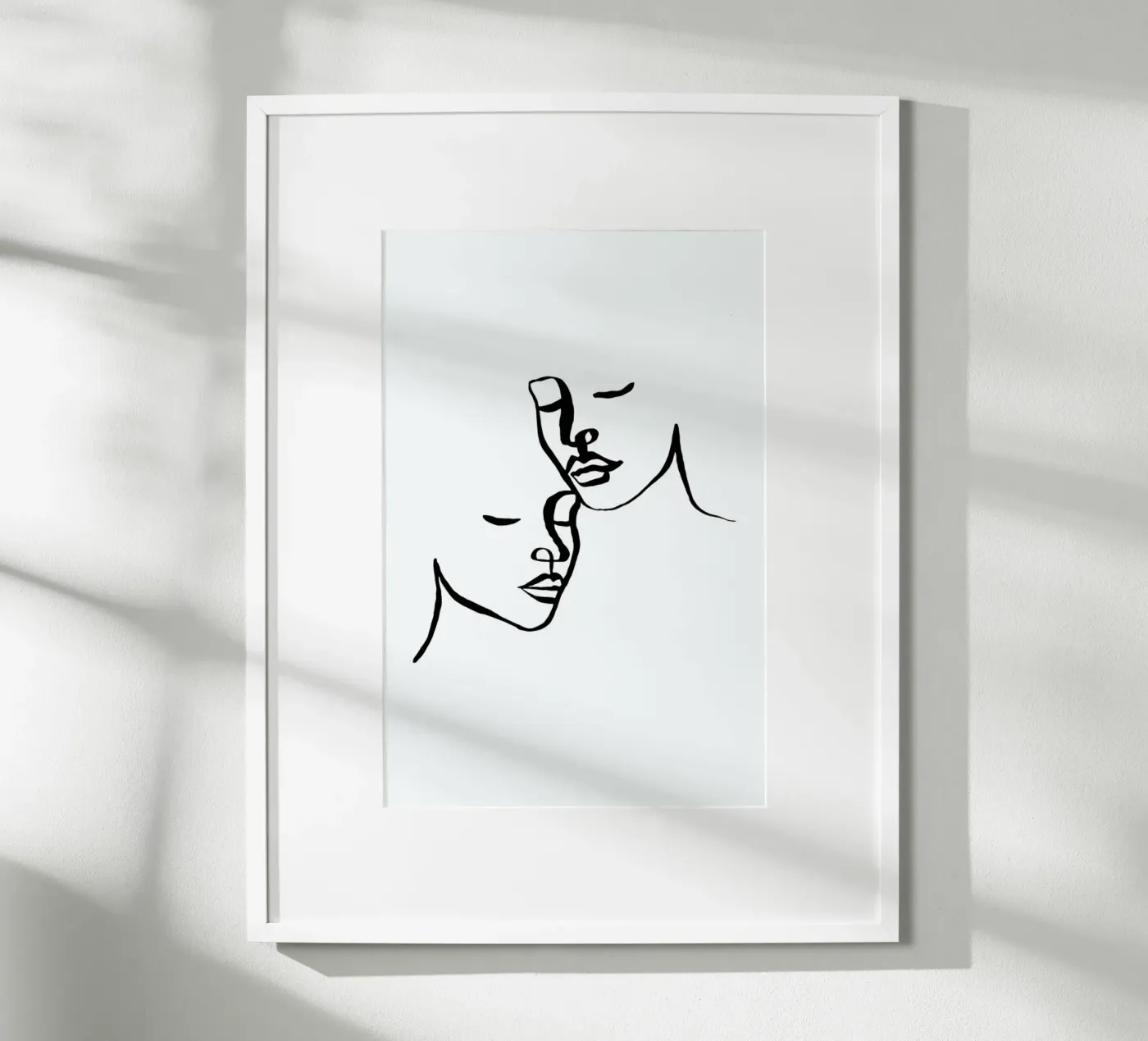 Two Lovers Poster von Ninhol