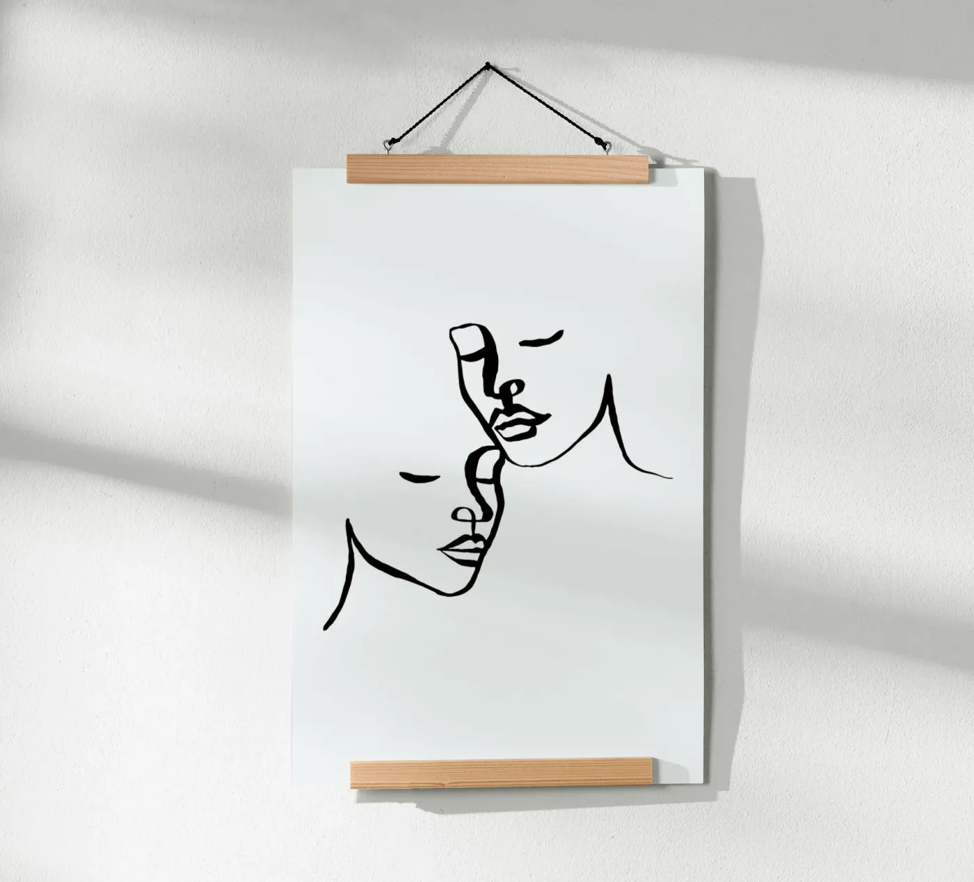 Two Lovers poster van Ninhol