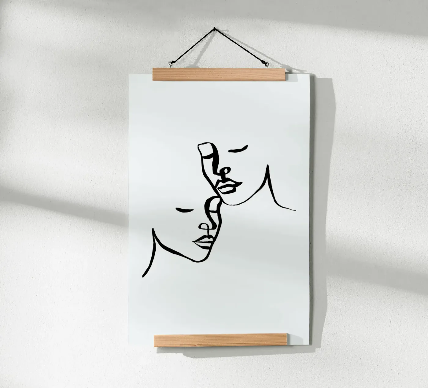 Two Lovers Poster von Ninhol