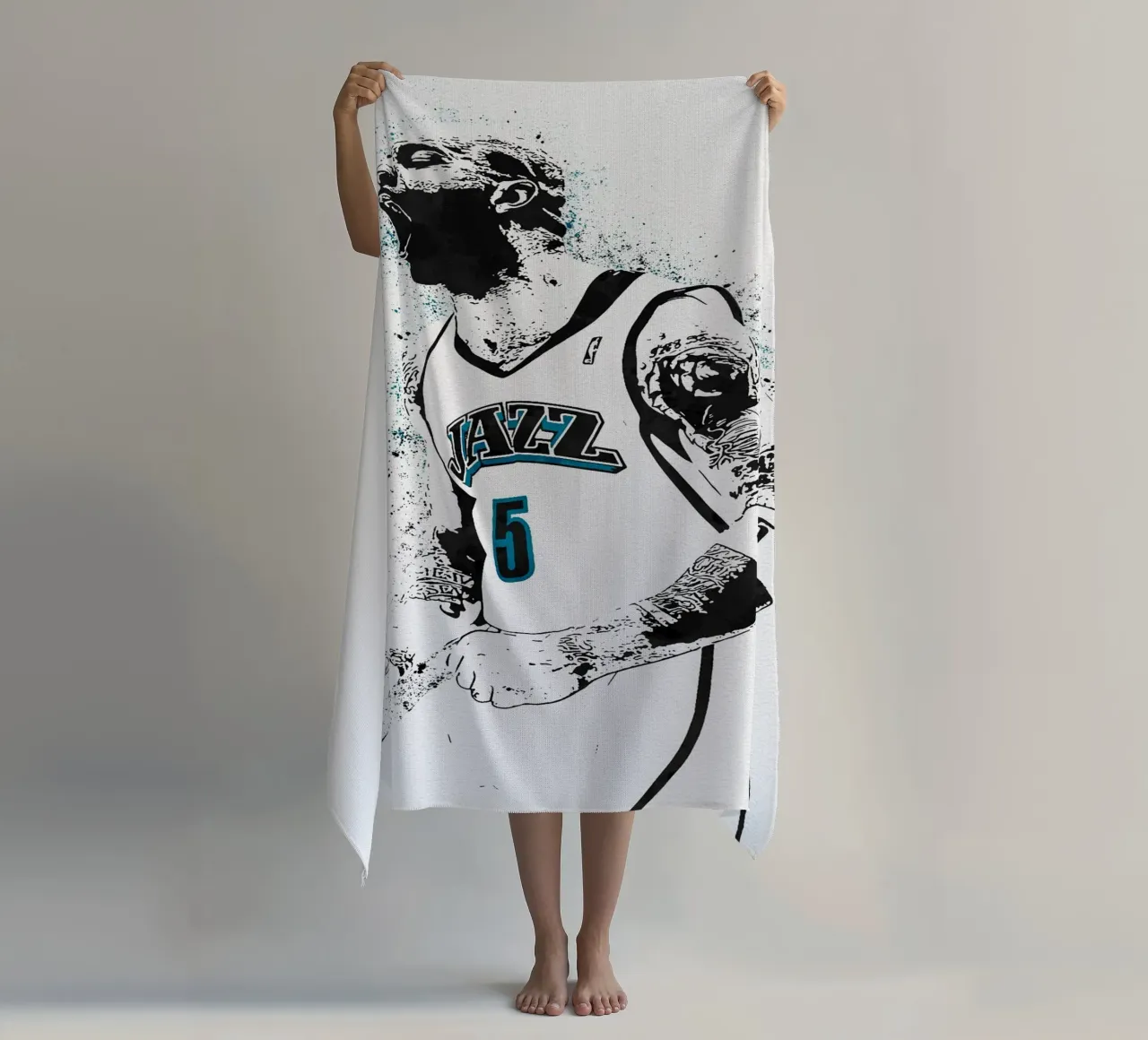 Carlos Boozer Utah Jazz 2 telo mare da tenten