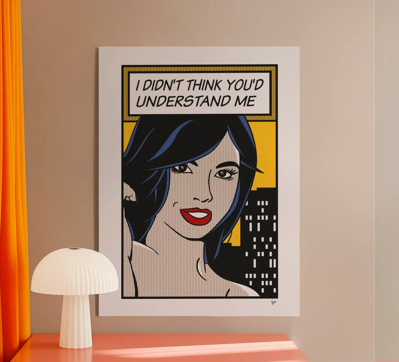 No048 Gina Valentina-TGND Acryl-Glas von Girl Next Door Fantasy Dramas