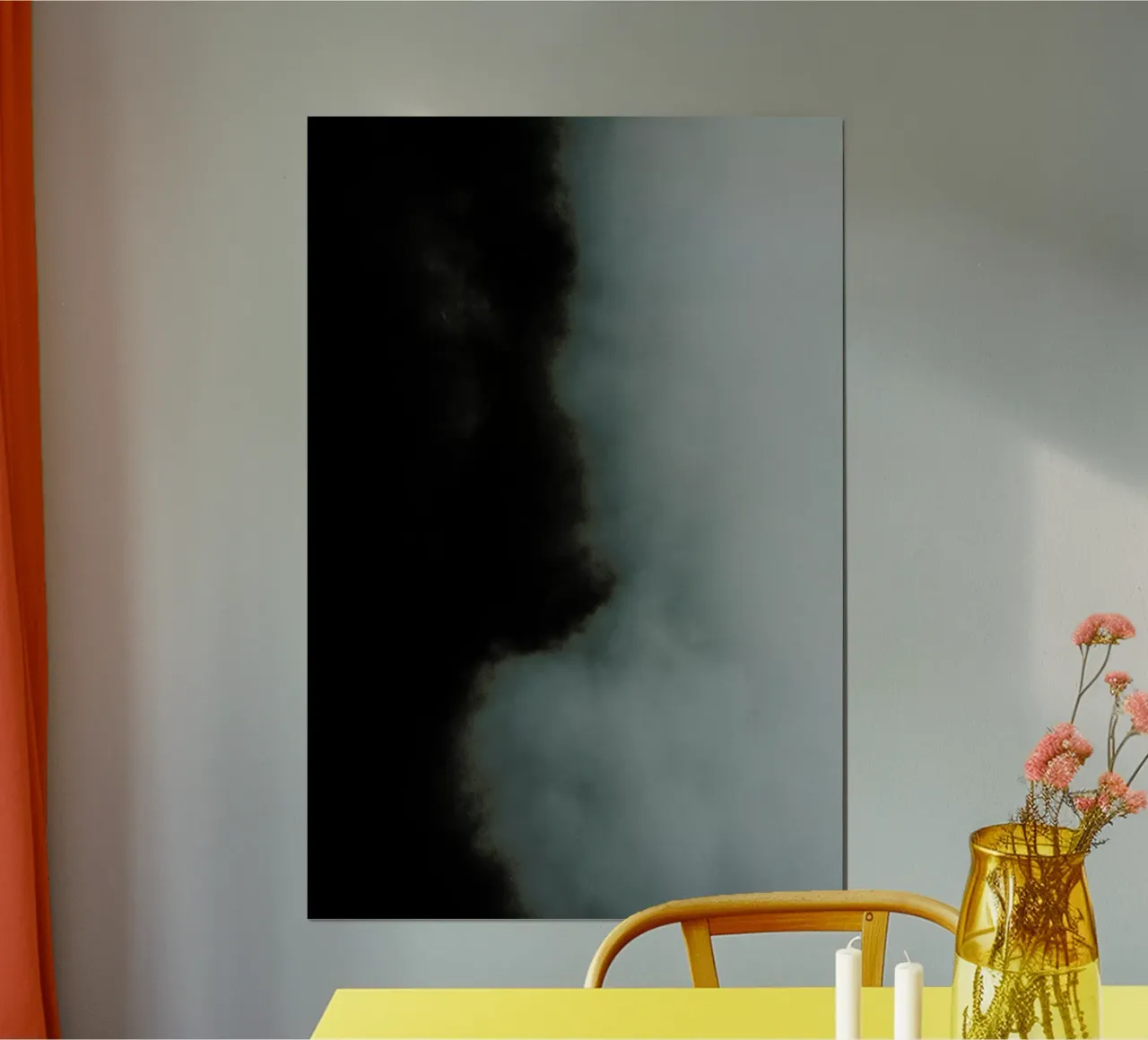 Washed Sky poster con telaio in plastica da Chris Abatzis