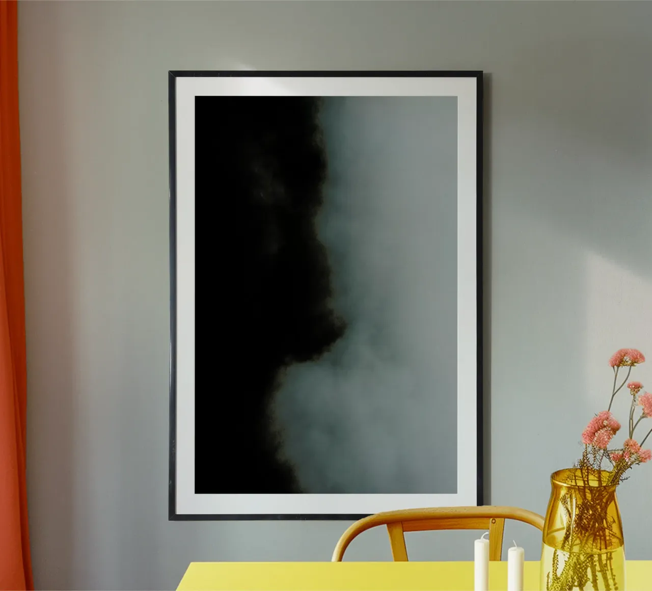 Washed Sky poster con telaio in plastica da Chris Abatzis