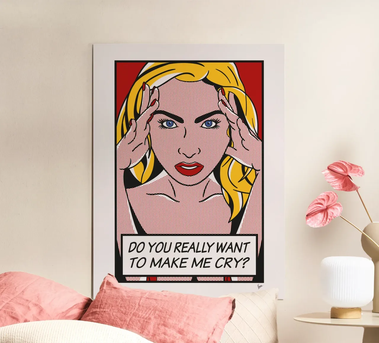 No061 Jayla De Angelis-TGND poster con telaio in plastica da Girl Next Door Fantasy Dramas