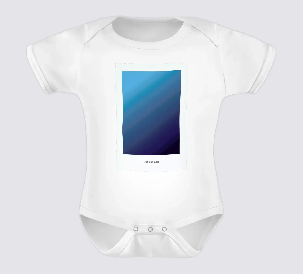 Midnight #6 body neonato maniche corte da daylight design studio