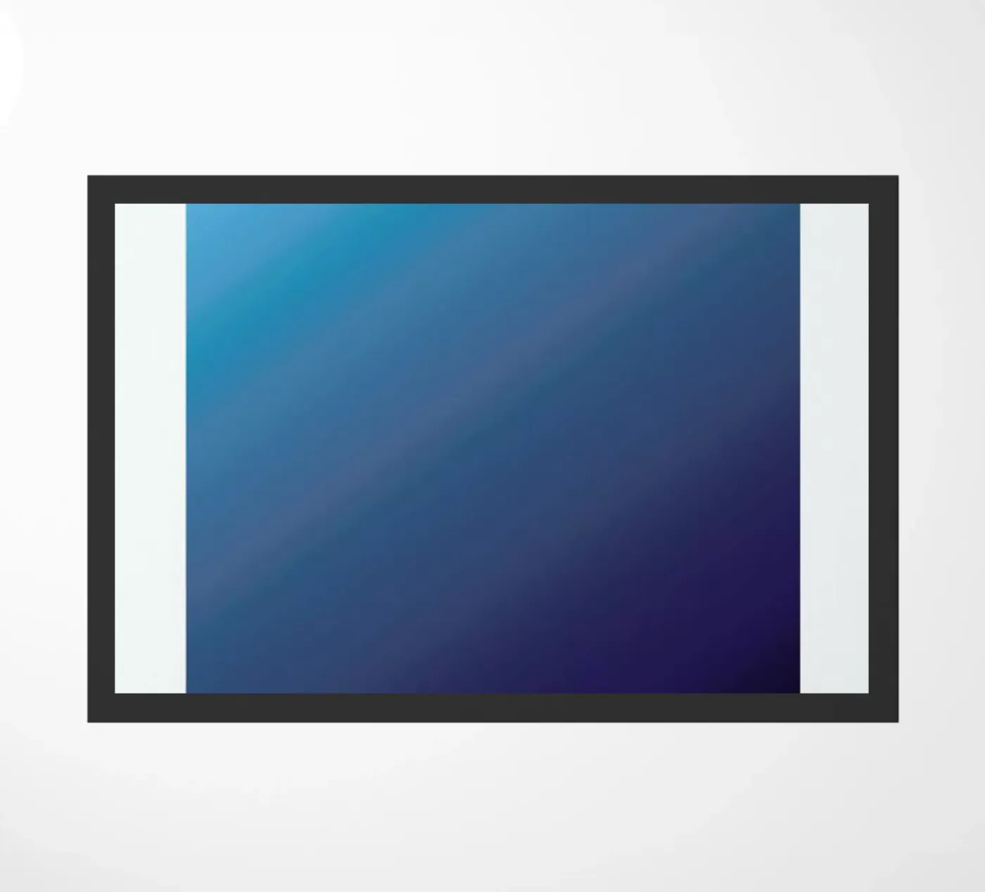 Midnight #6 doormat by daylight design studio