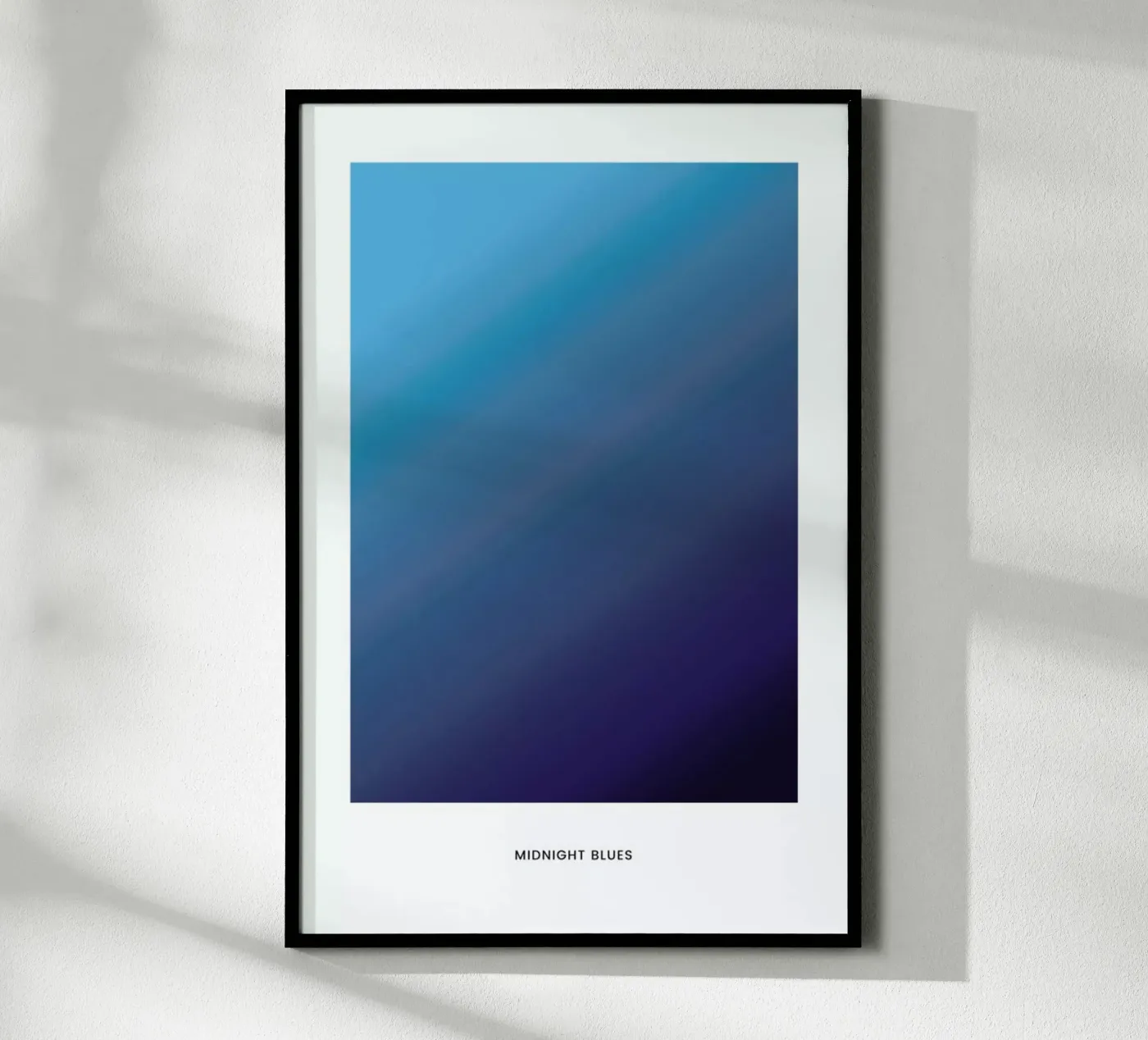 Midnight #6 poster by daylight design studio