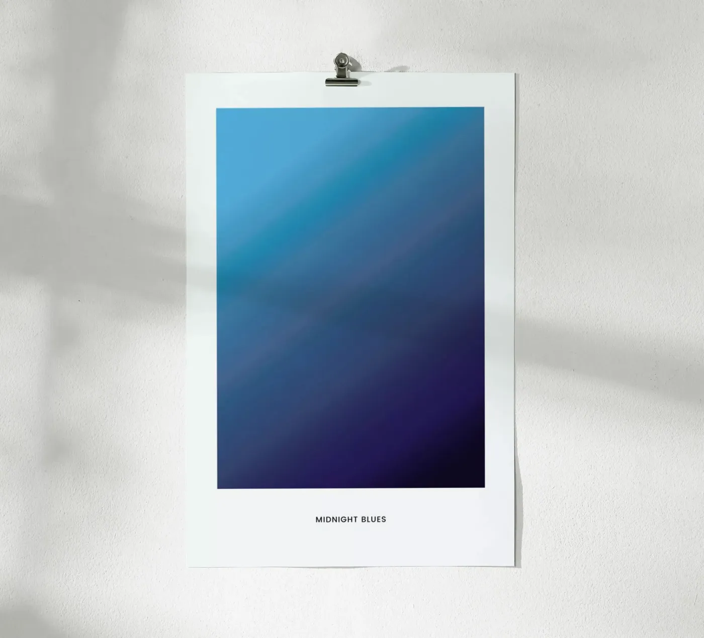 Midnight #6 poster by daylight design studio