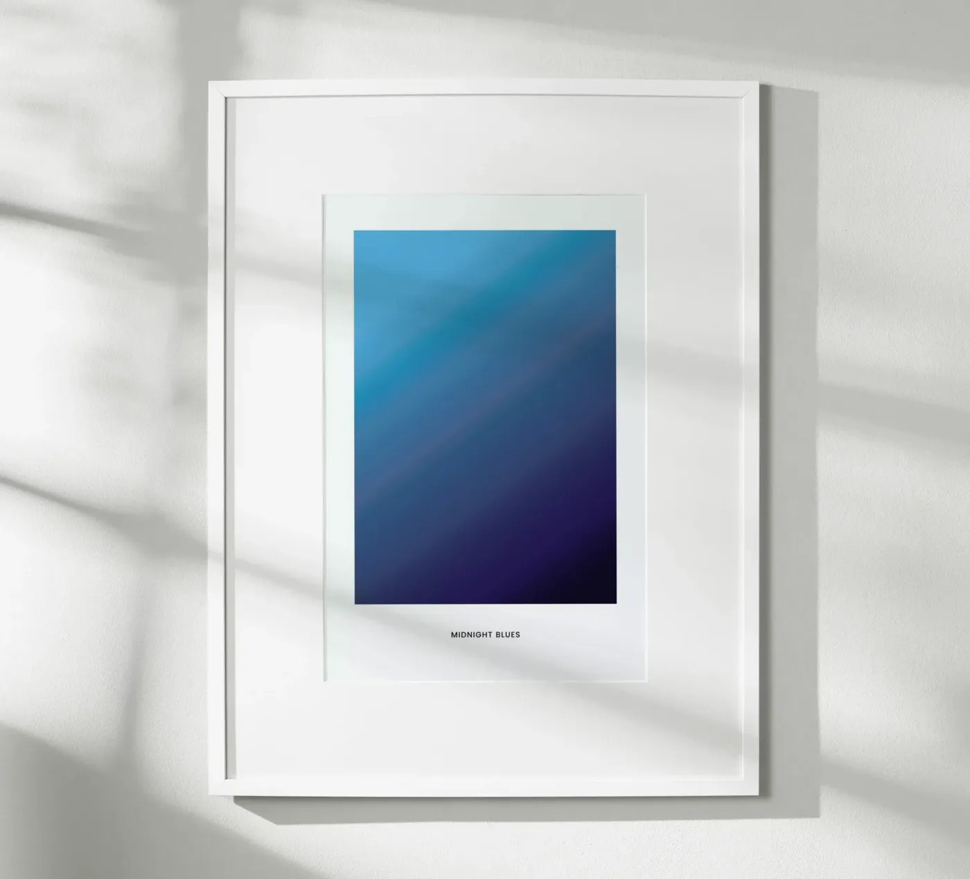 Midnight #6 poster by daylight design studio