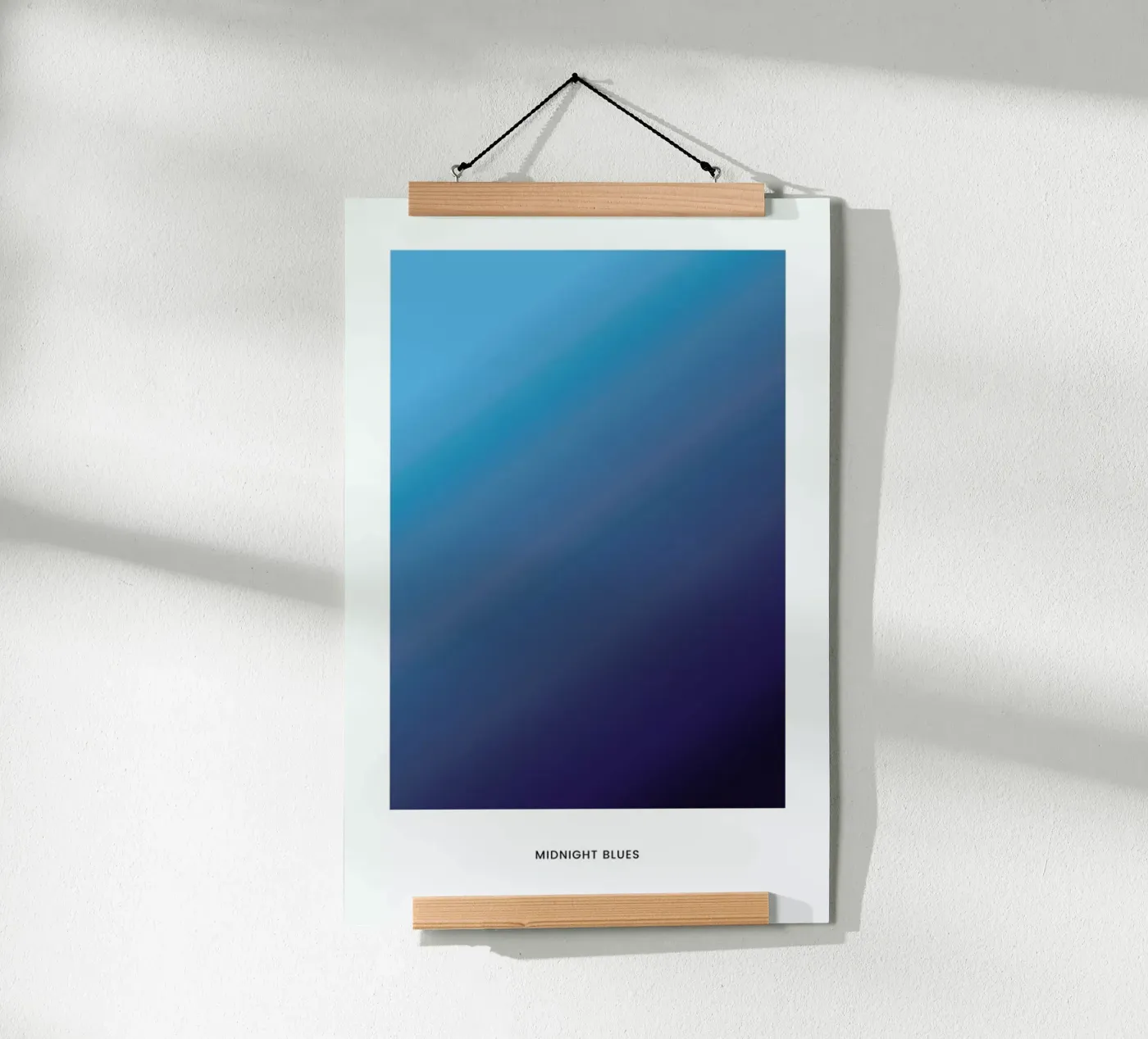 Midnight #6 poster by daylight design studio