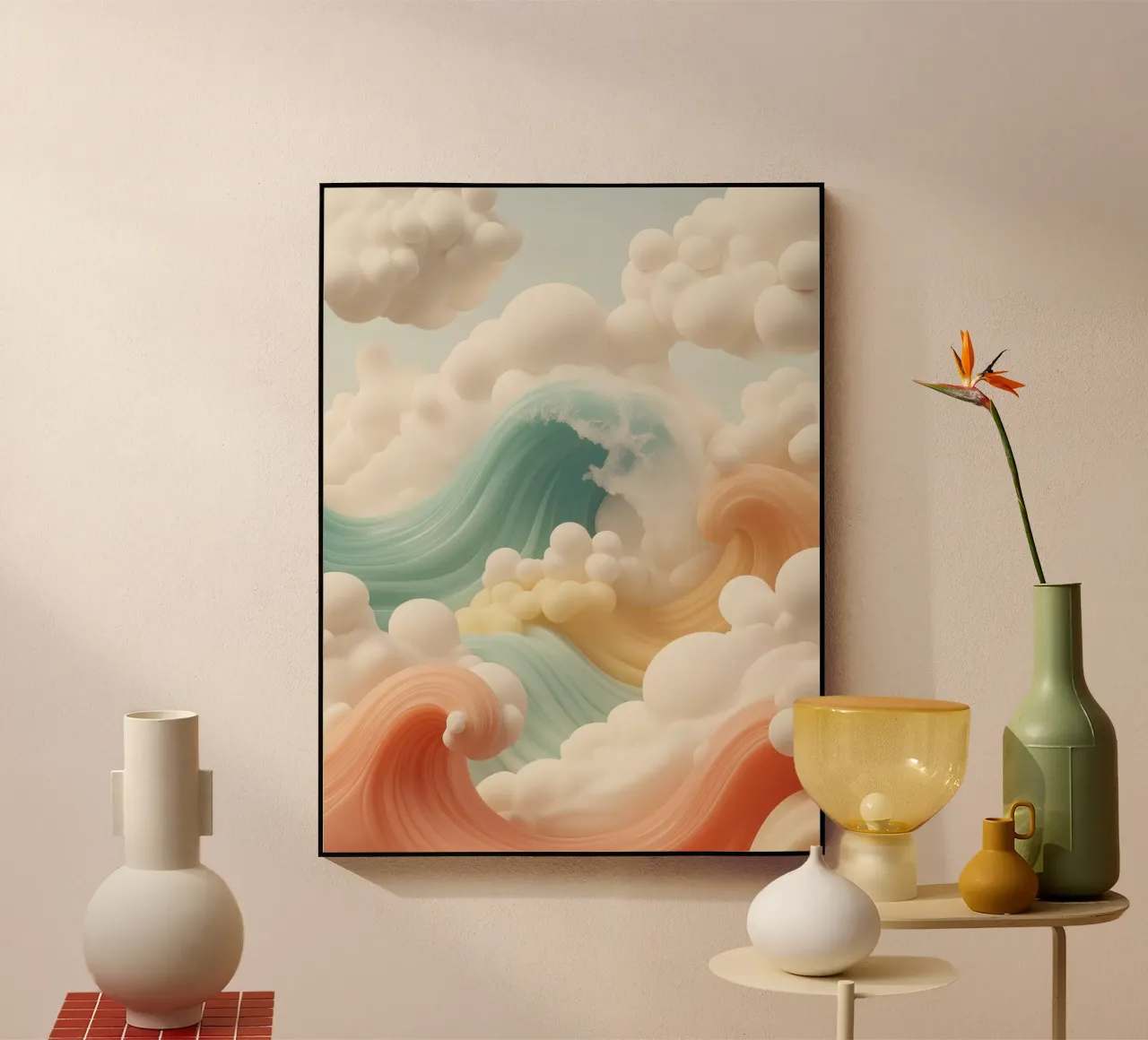 Mare di cotone plexiglass da Little Things