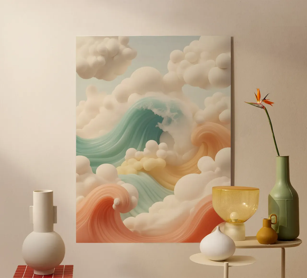 Mare di cotone plexiglass da Little Things