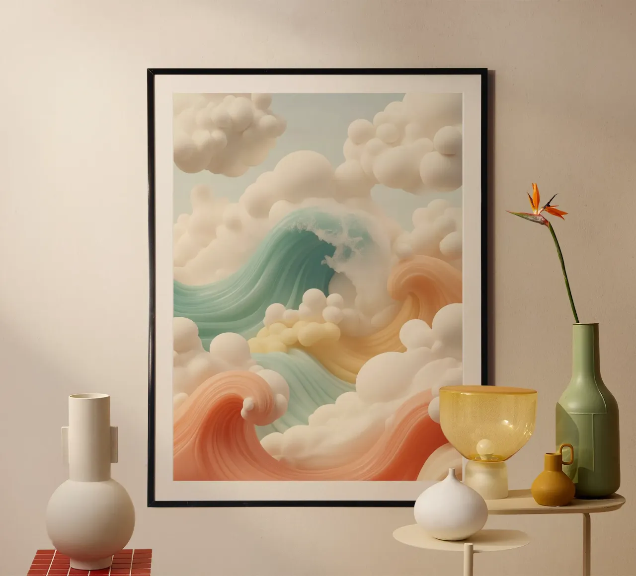 Mare di cotone poster da Little Things