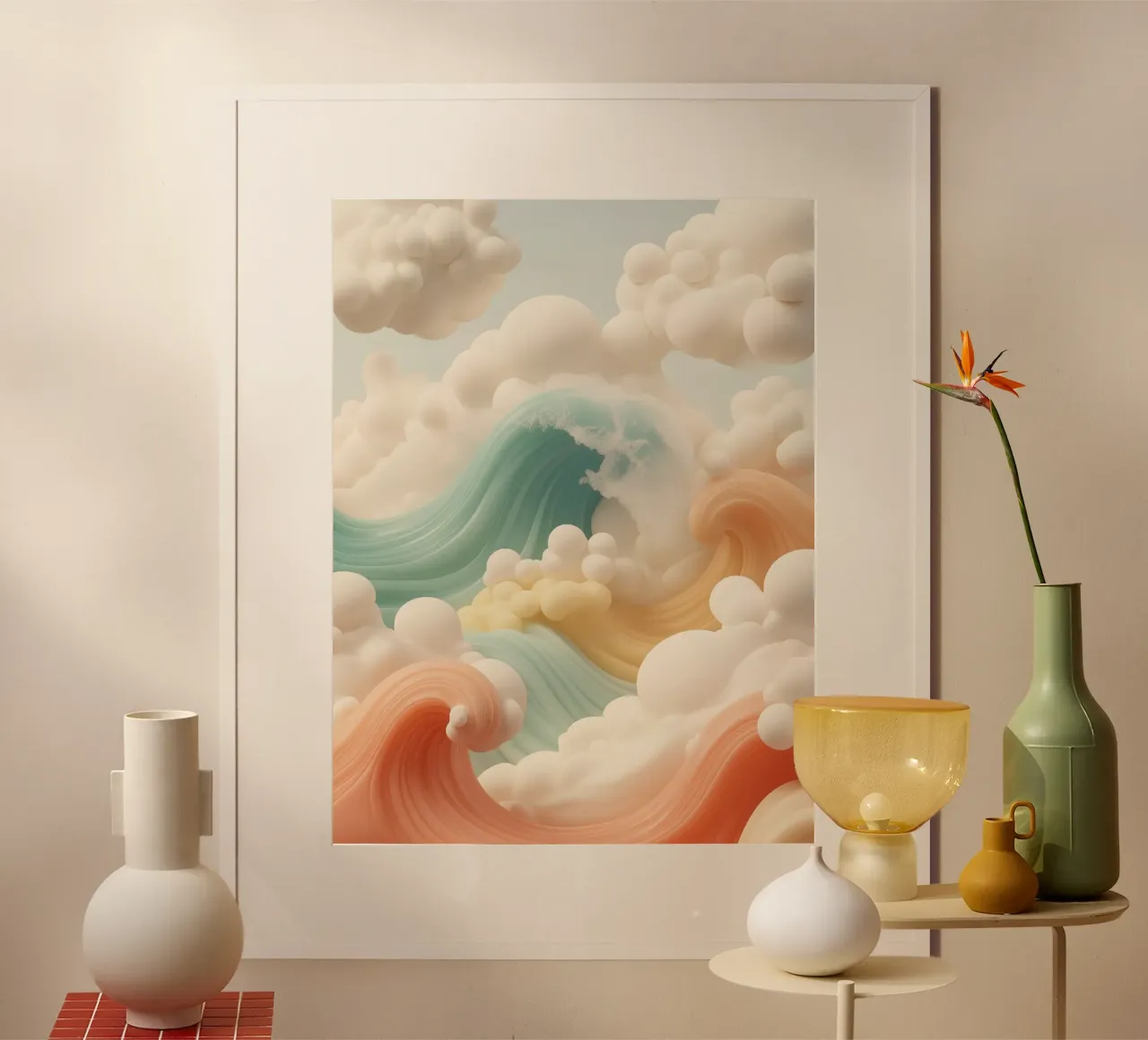 Mare di cotone poster da Little Things