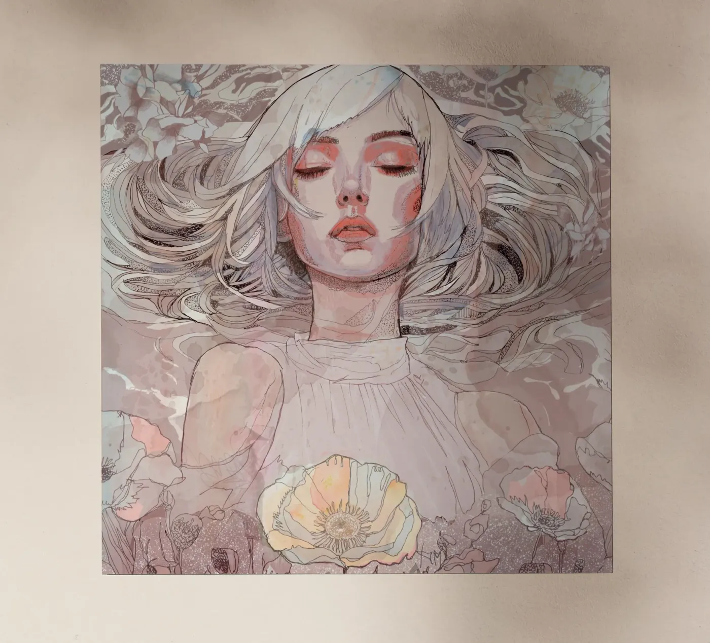 fiore pellicola backlit da Giulio Iurissevich