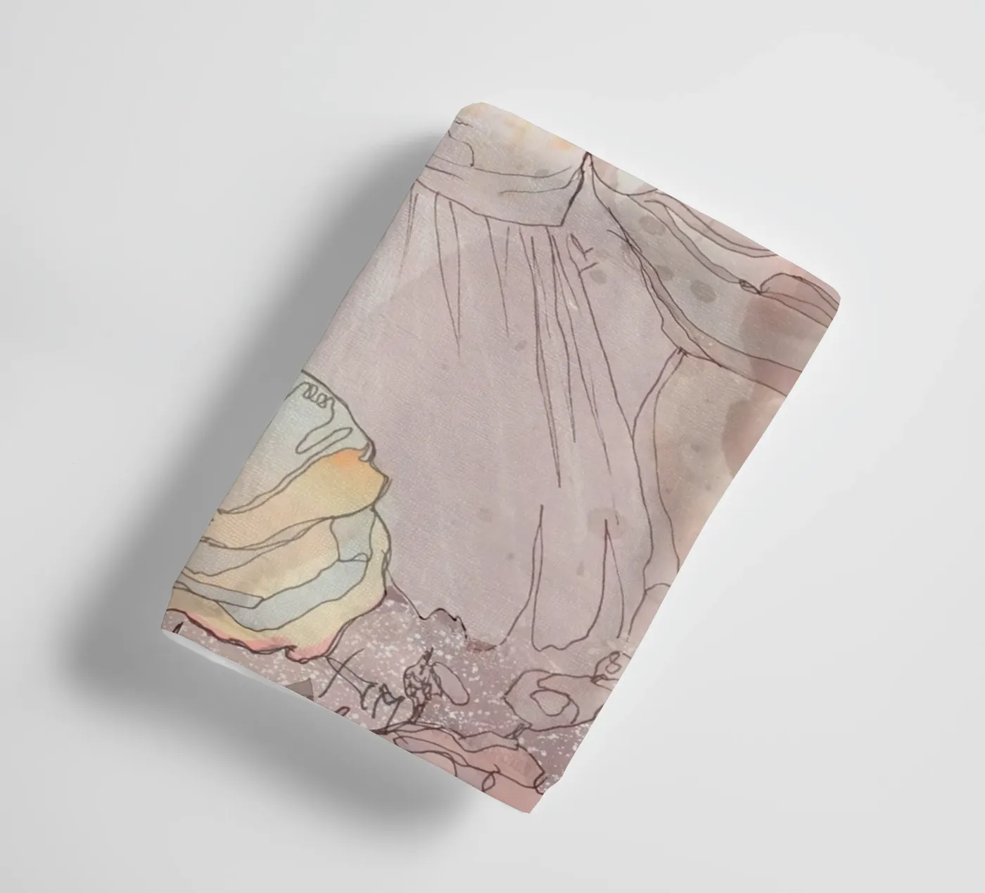 bloem badhanddoek van Giulio Iurissevich