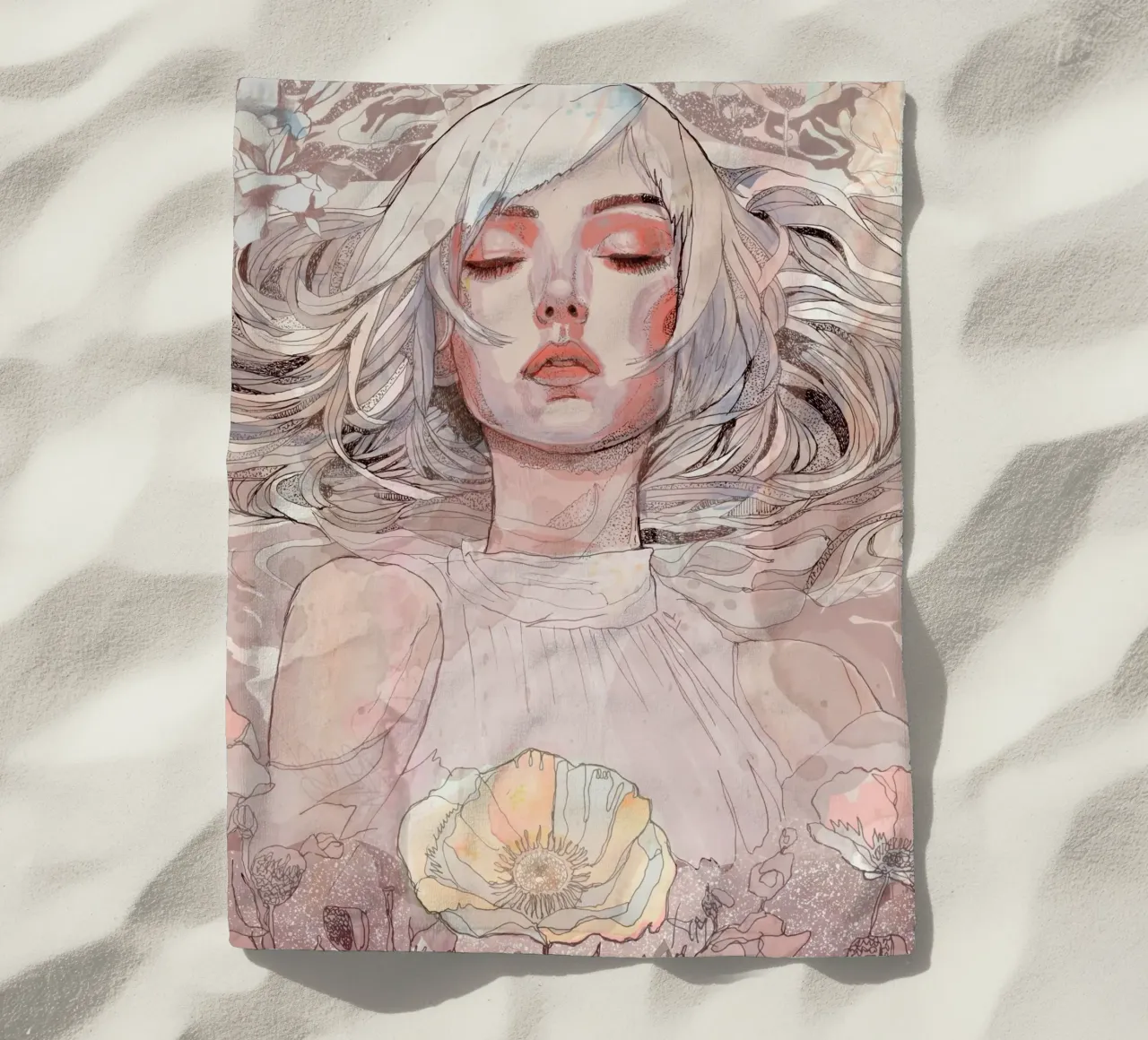 fiore telo mare da Giulio Iurissevich