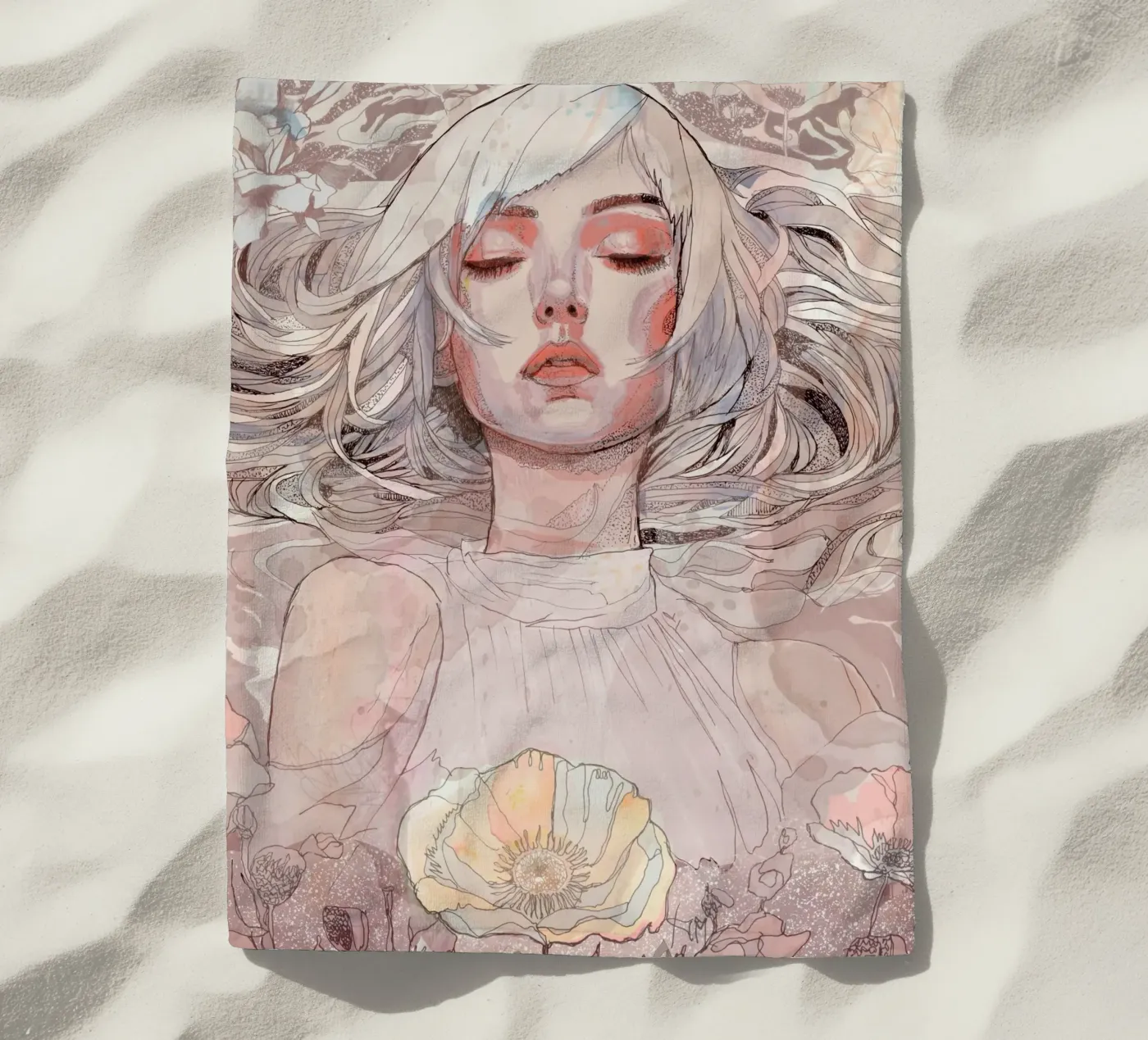 flower telo mare da Giulio Iurissevich