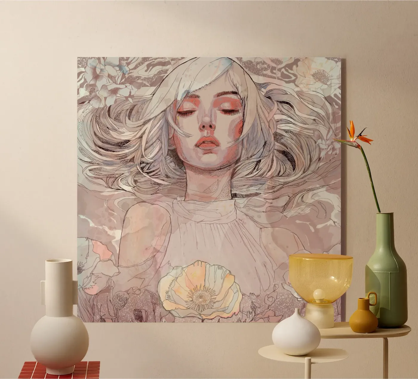 flower Acryl-Glas von Giulio Iurissevich