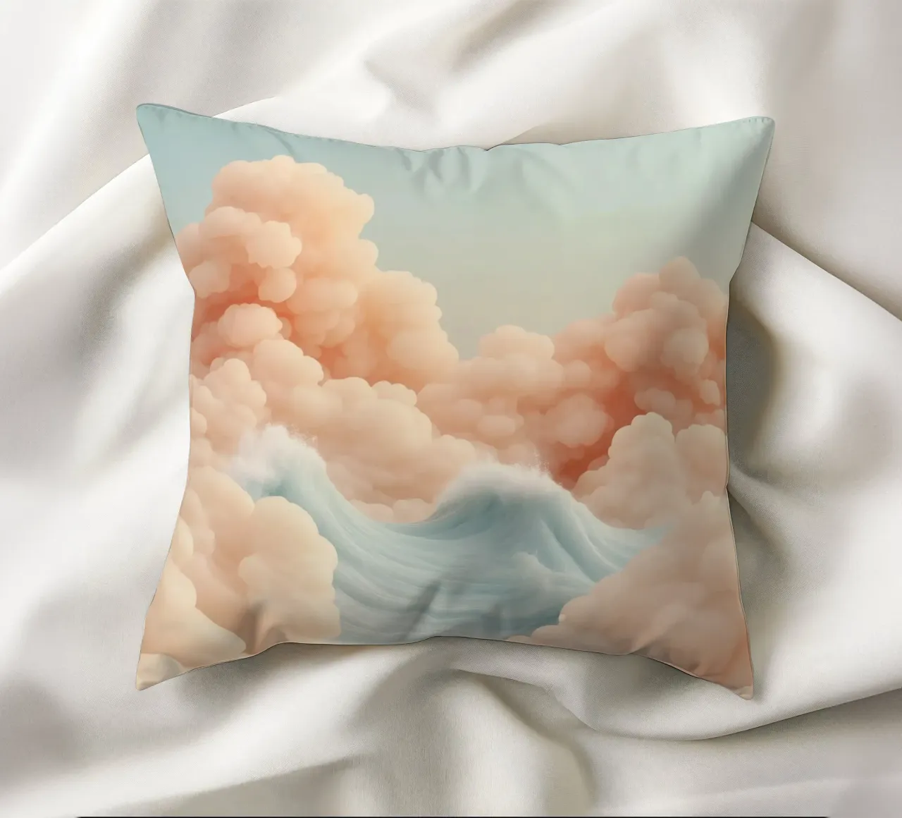 Coton mare e nuvole cuscino da Little Things