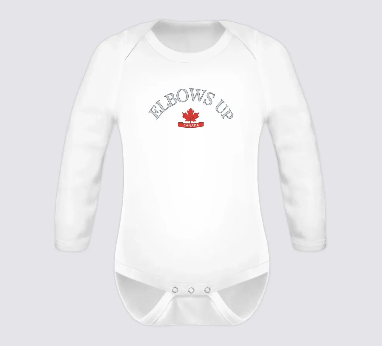 Gomiti in su Canada V4 body neonato maniche lunghe da heatherloulin