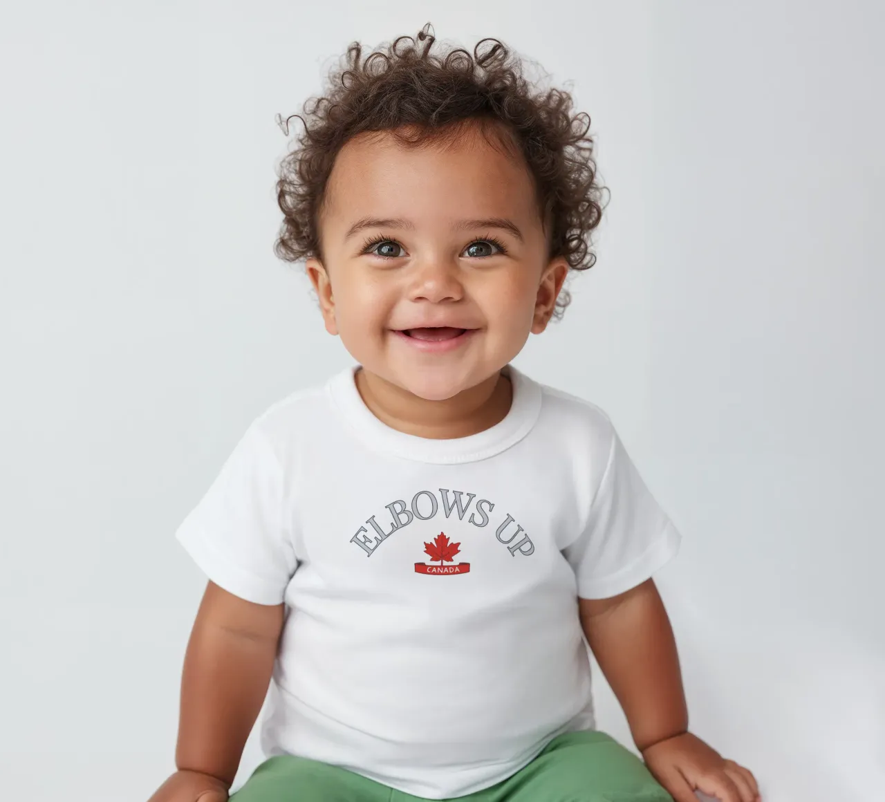 Gomiti in su Canada V4 maglietta neonato da heatherloulin