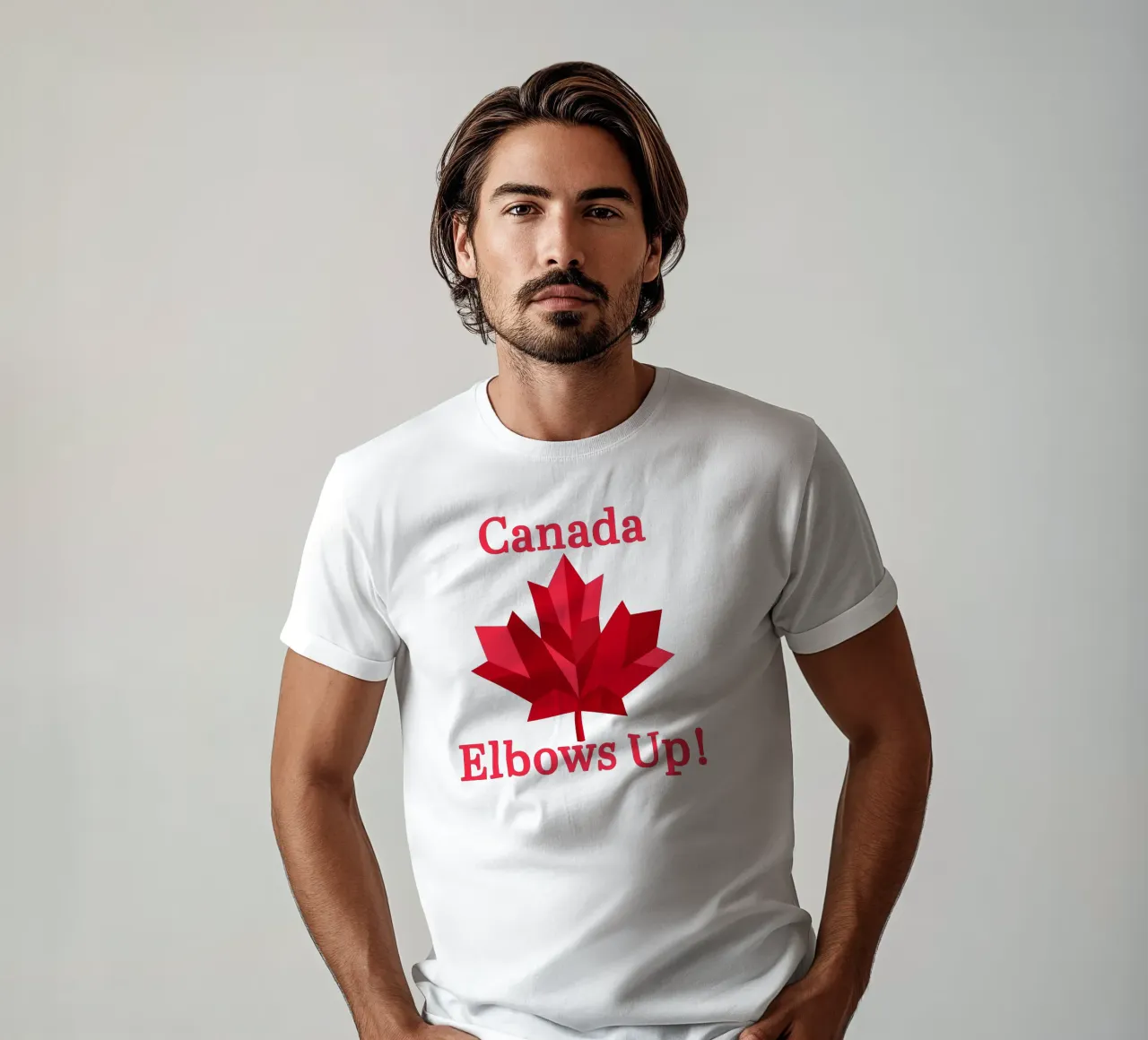 Gomiti in su Canada V6 t-shirt da heatherloulin