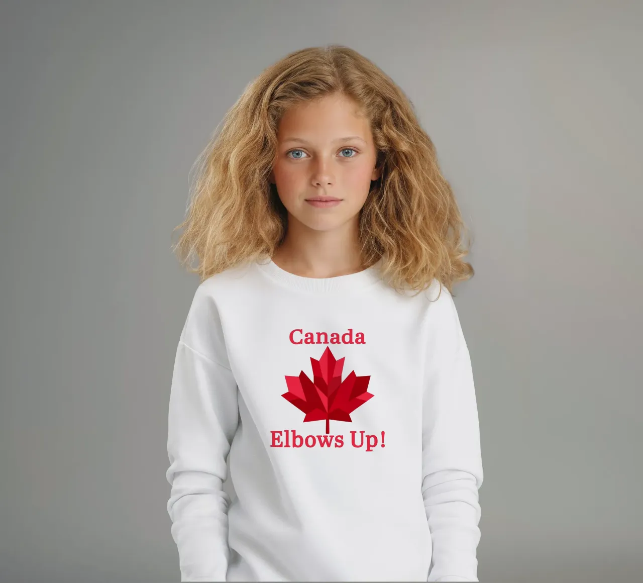Gomiti in su Canada V6 felpa bambino da heatherloulin