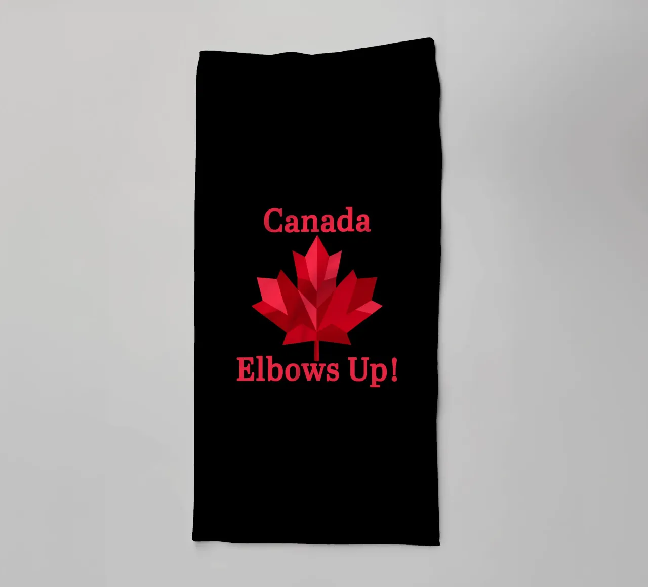 Gomiti in su Canada V6 asciugamano da bagno da heatherloulin