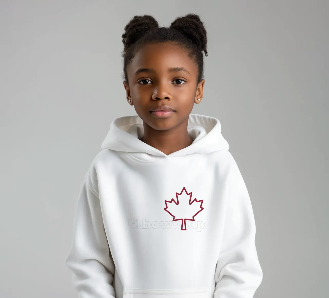 Gomiti in su Canada V8 felpa bambino con cappuccio da heatherloulin