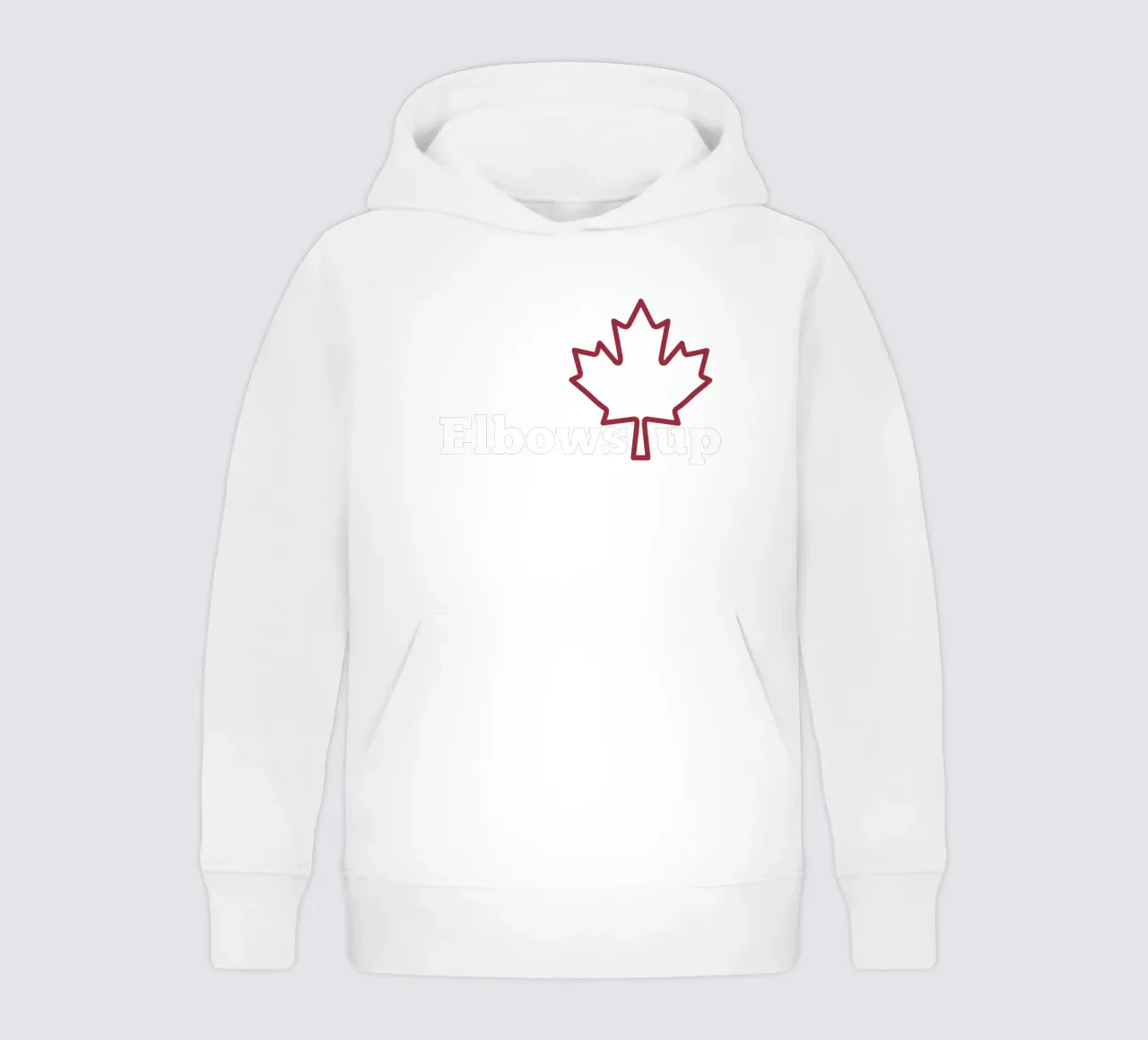 Gomiti in su Canada V8 felpa bambino con cappuccio da heatherloulin
