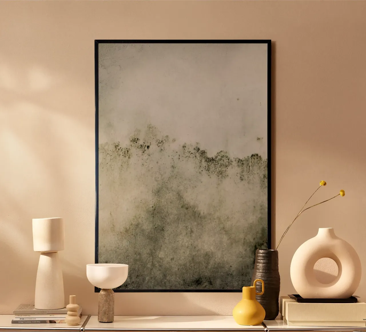 Washed Wall poster con telaio in legno da Chris Abatzis