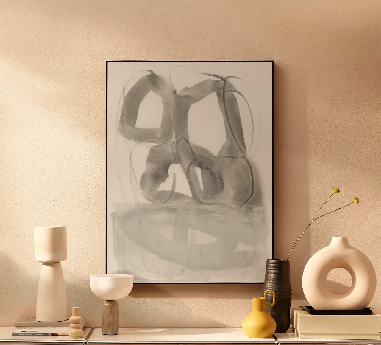 gestural abstraction 2 alluminio dibond da IRIS LEHNHARDT FINE ART