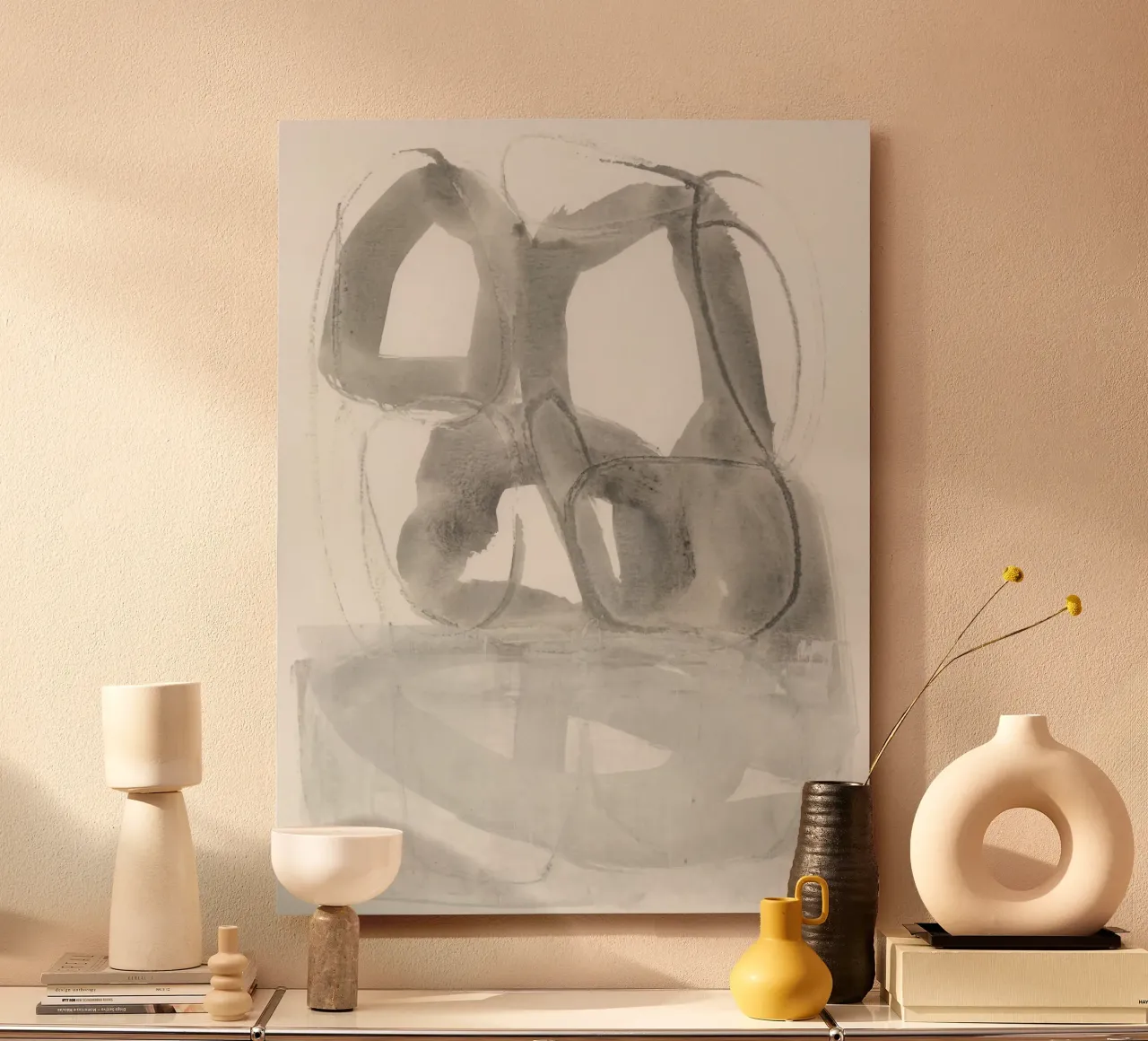 gestural abstraction 2 alluminio dibond da IRIS LEHNHARDT FINE ART