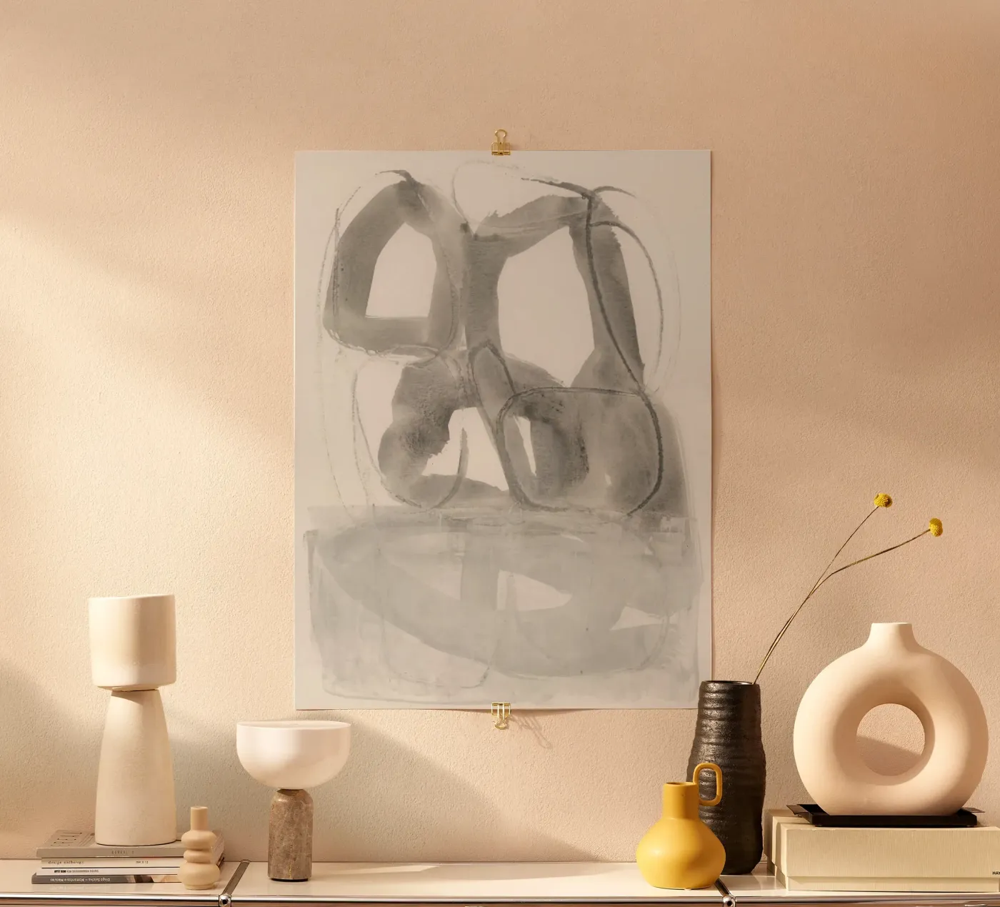 gestural abstraction 2 poster da IRIS LEHNHARDT FINE ART