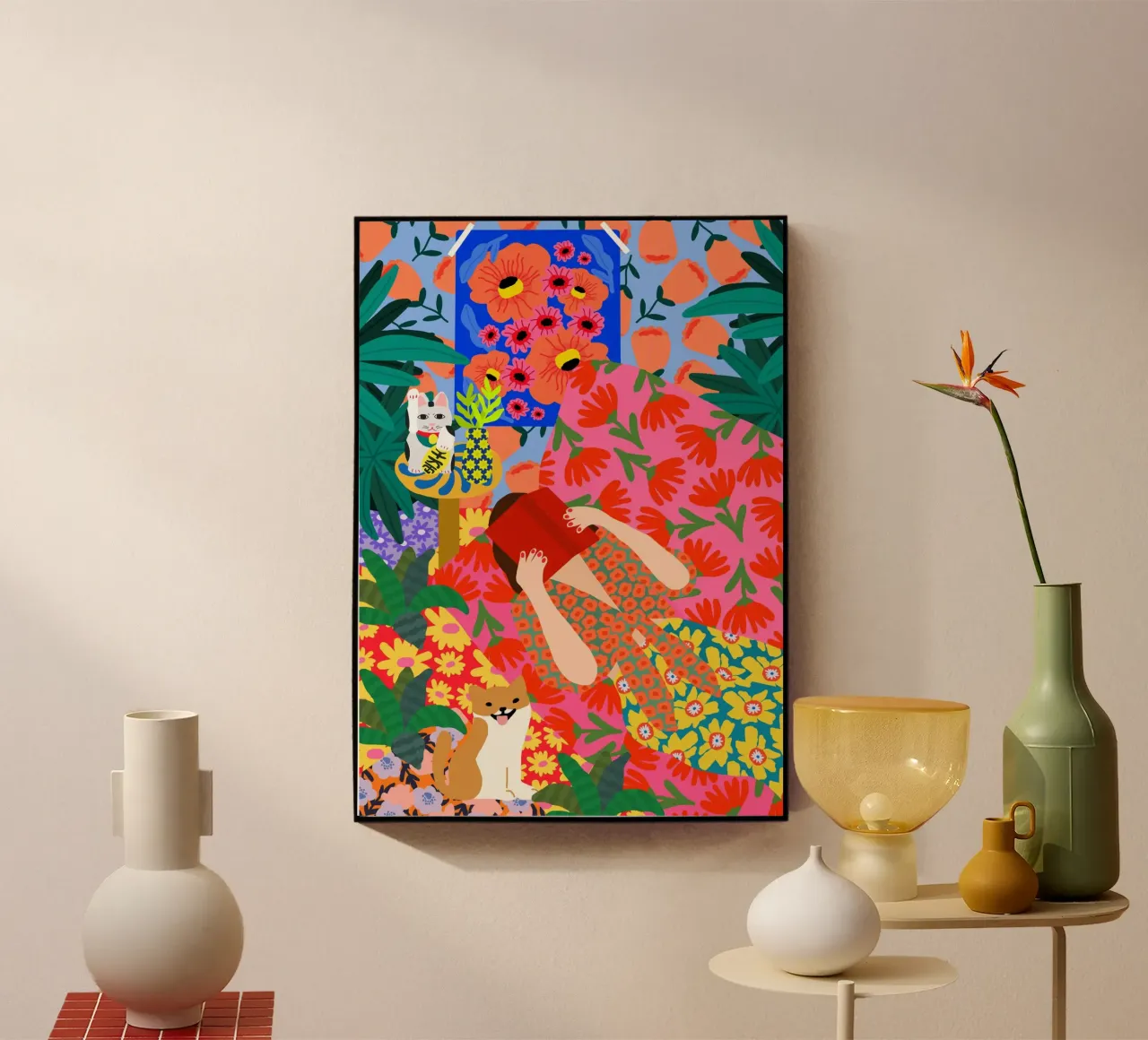 Patterned Escape Acryl-Glas von Pictufy Sun & Spirit