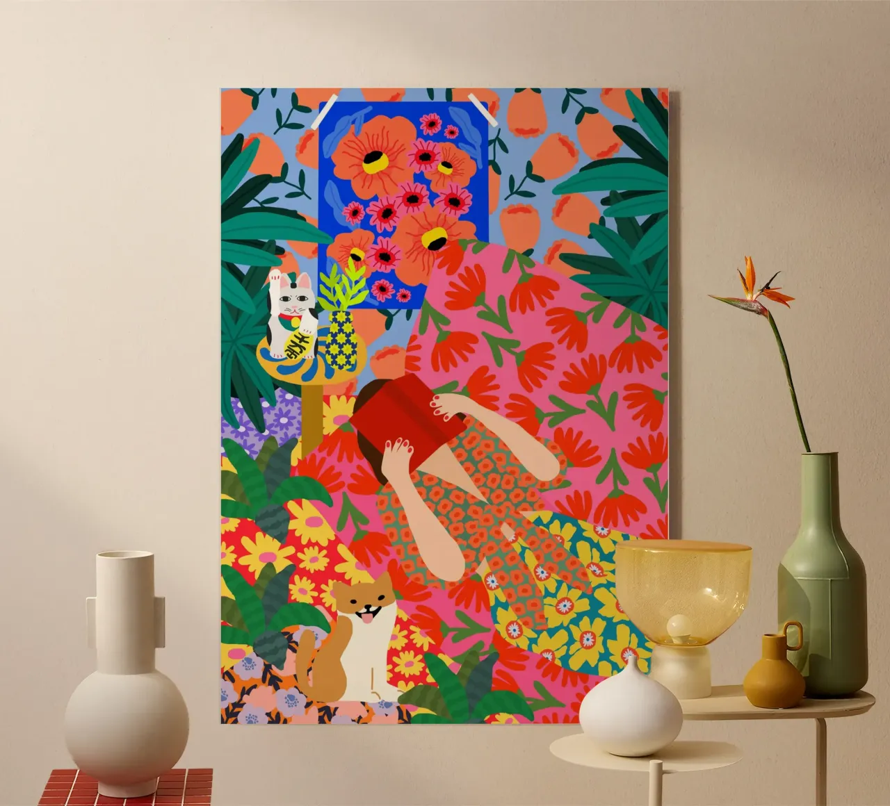 Patterned Escape Acryl-Glas von Pictufy Sun & Spirit