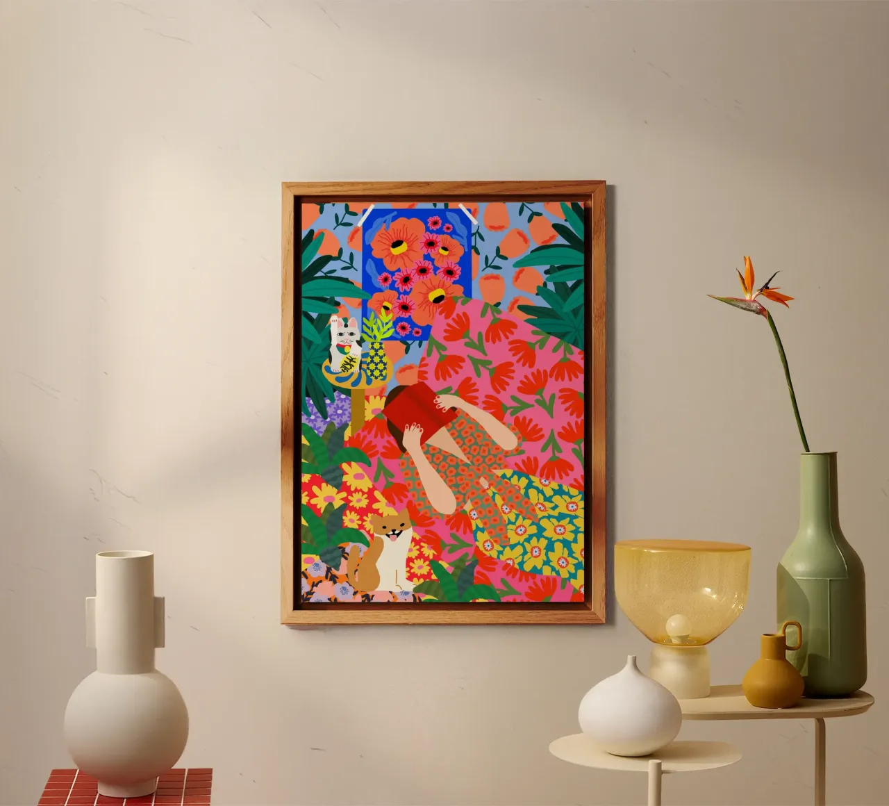 Patterned Escape forex plate by Pictufy Sun & Spirit