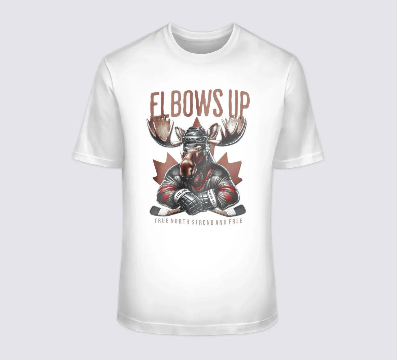 Gomiti in su Canada V11 t-shirt da heatherloulin
