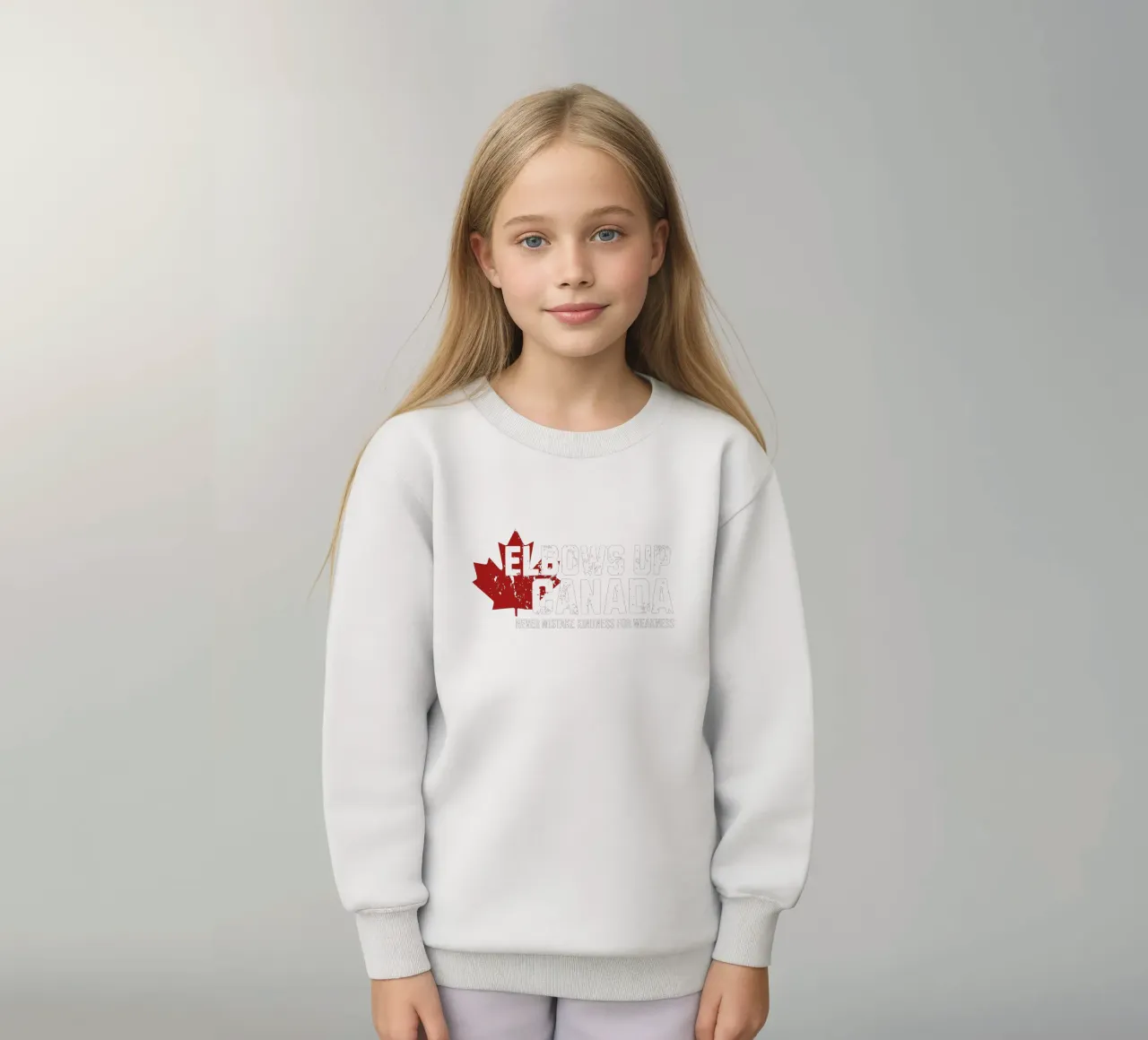 Gomiti in su Canada V12 felpa bambino da heatherloulin