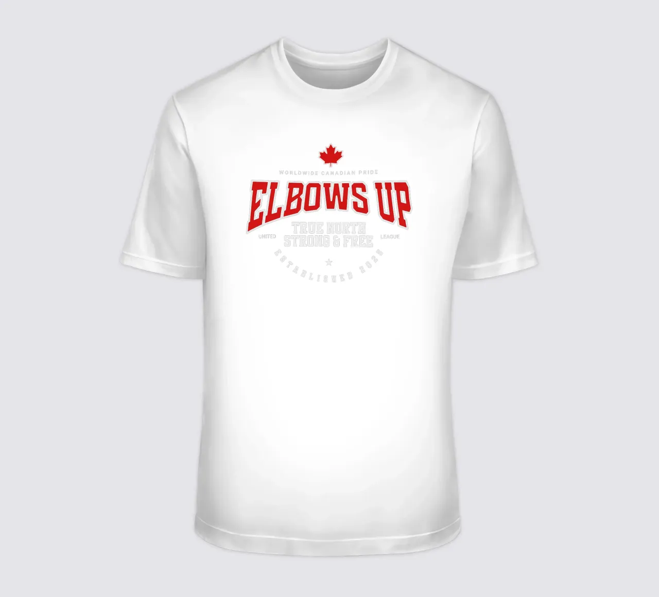 Gomiti in su Canada V13 t-shirt da heatherloulin
