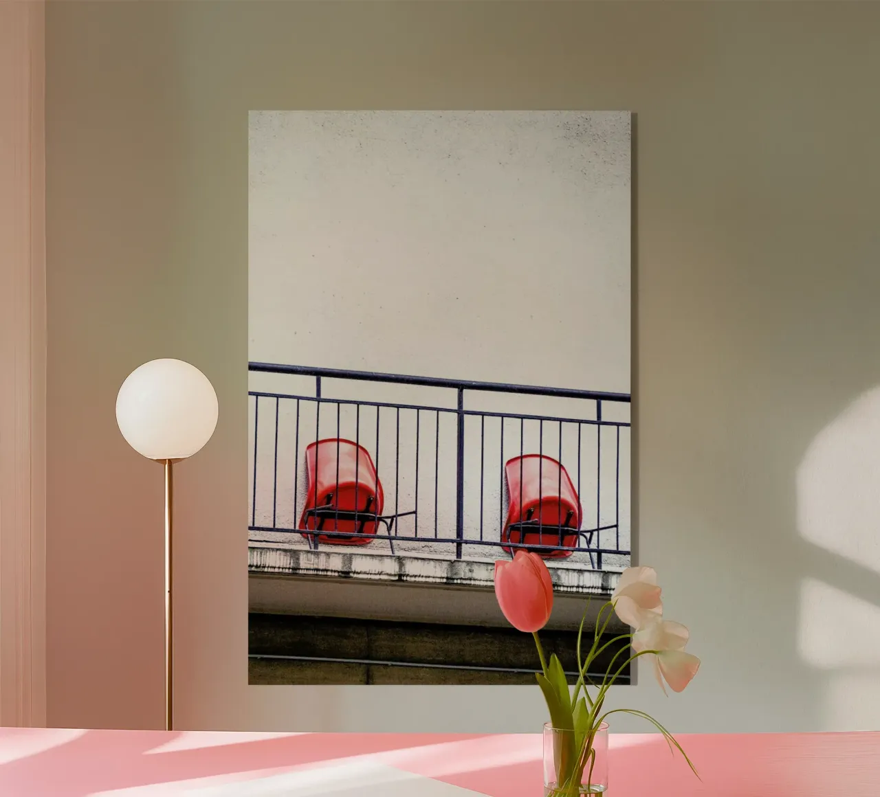 Michael's Empty Chairs plexiglass da Babett Schultze