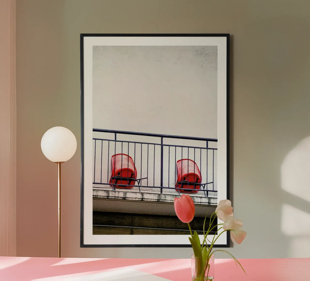 Michael's Empty Chairs poster da Babett Schultze