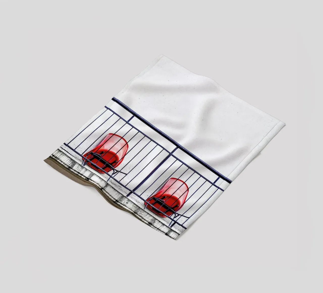 Michael's Empty Chairs Fleecedecke von Babett Schultze