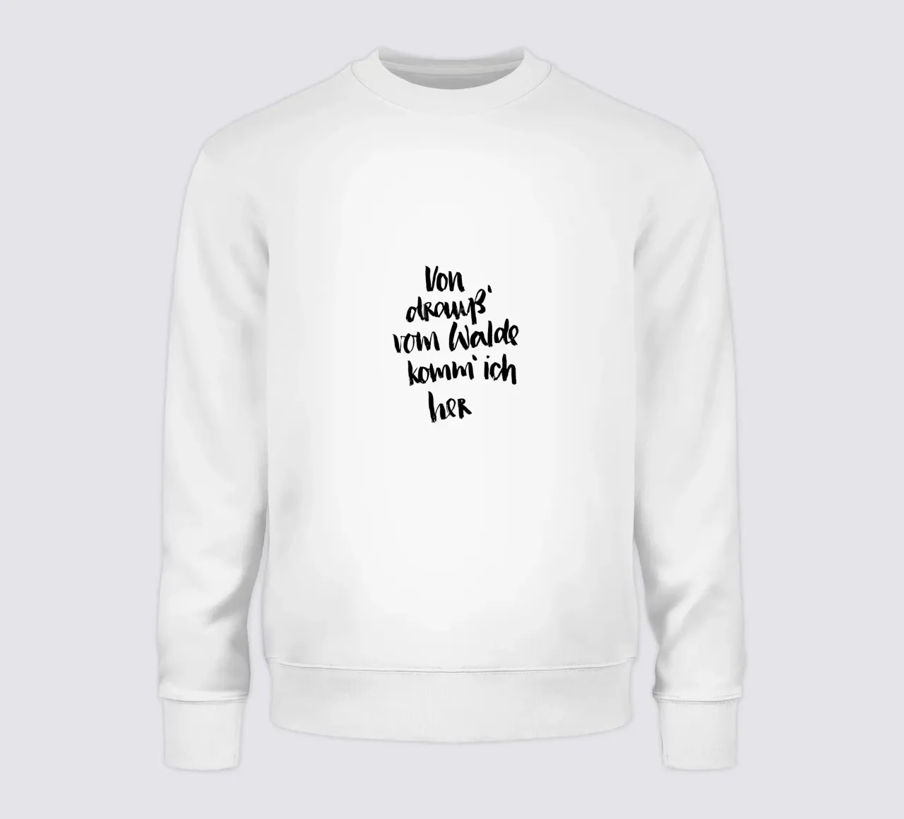 Vom Walde felpa da Brushmeetspaper