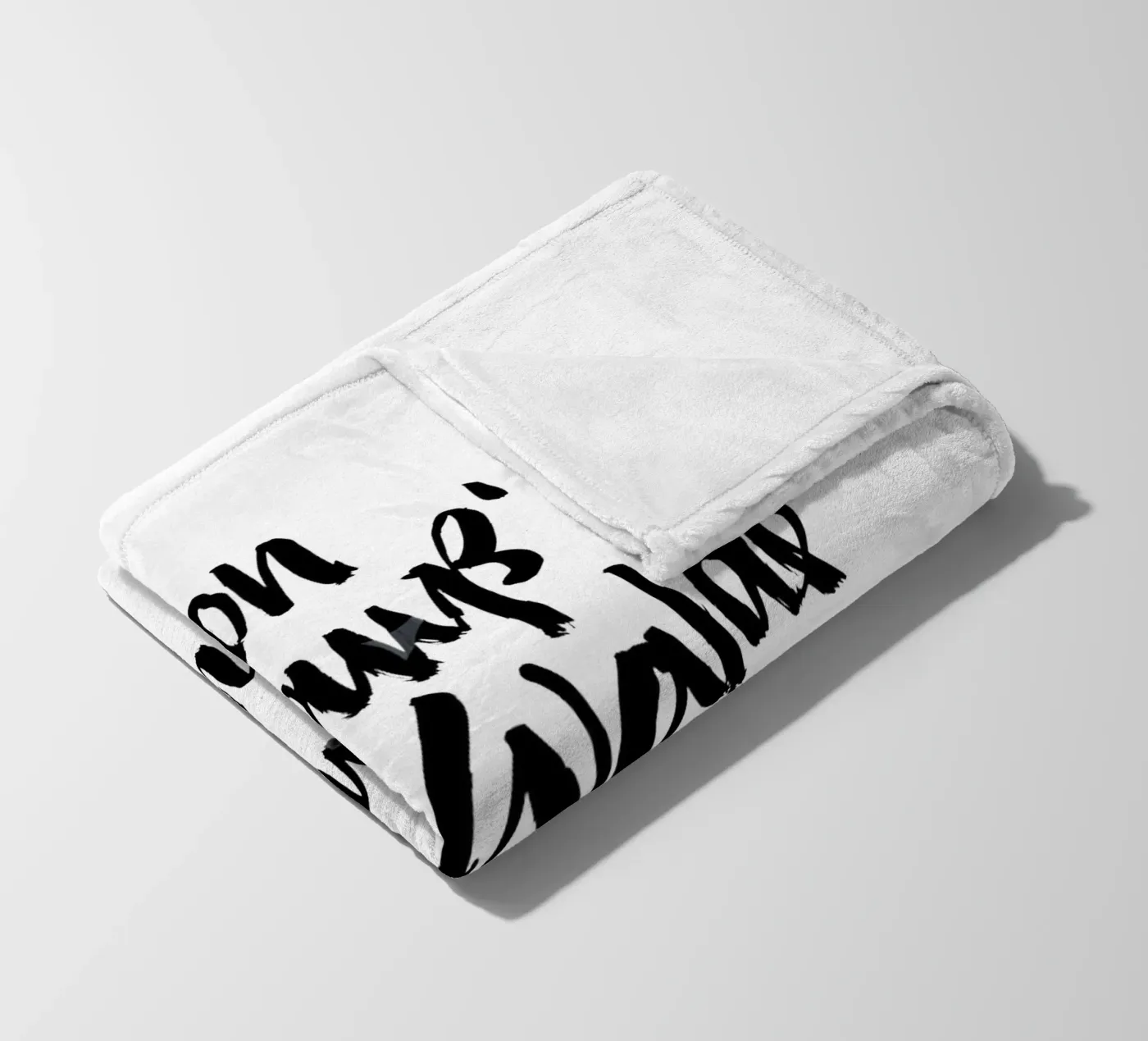 Vom Walde Fleecedecke von Brushmeetspaper