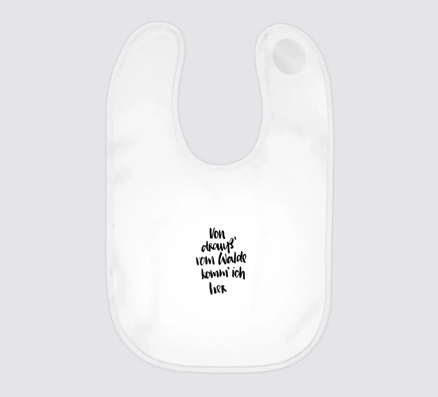 Vom Walde bavaglino da Brushmeetspaper