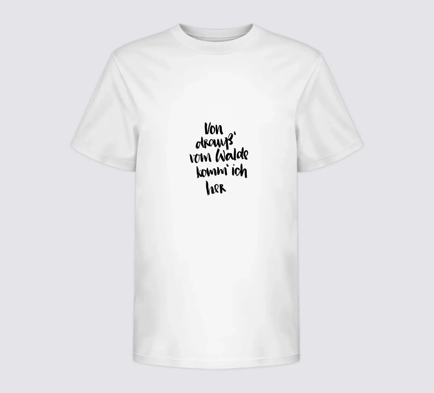Vom Walde t-shirt bambini da Brushmeetspaper