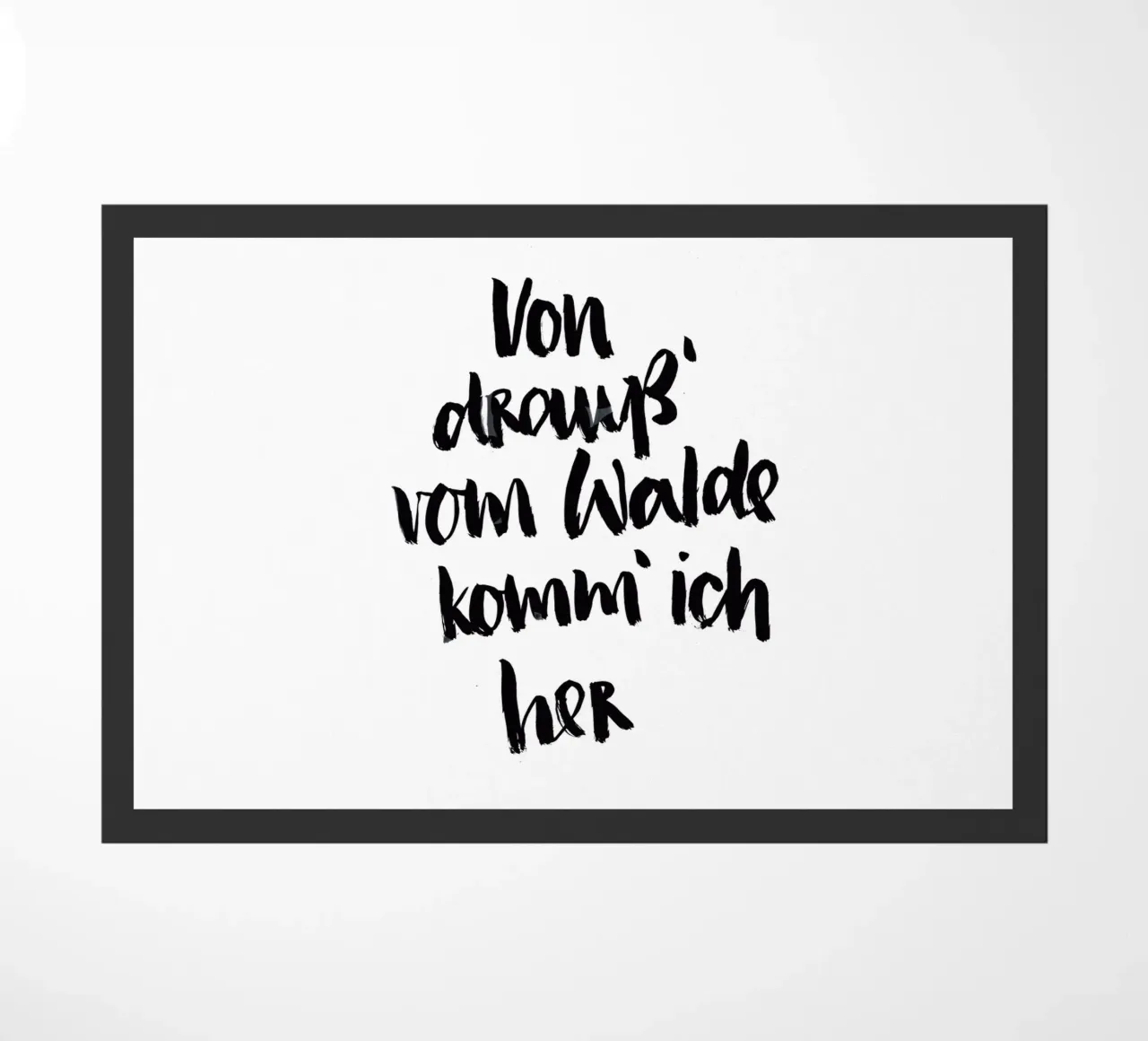 Vom Walde zerbino da Brushmeetspaper