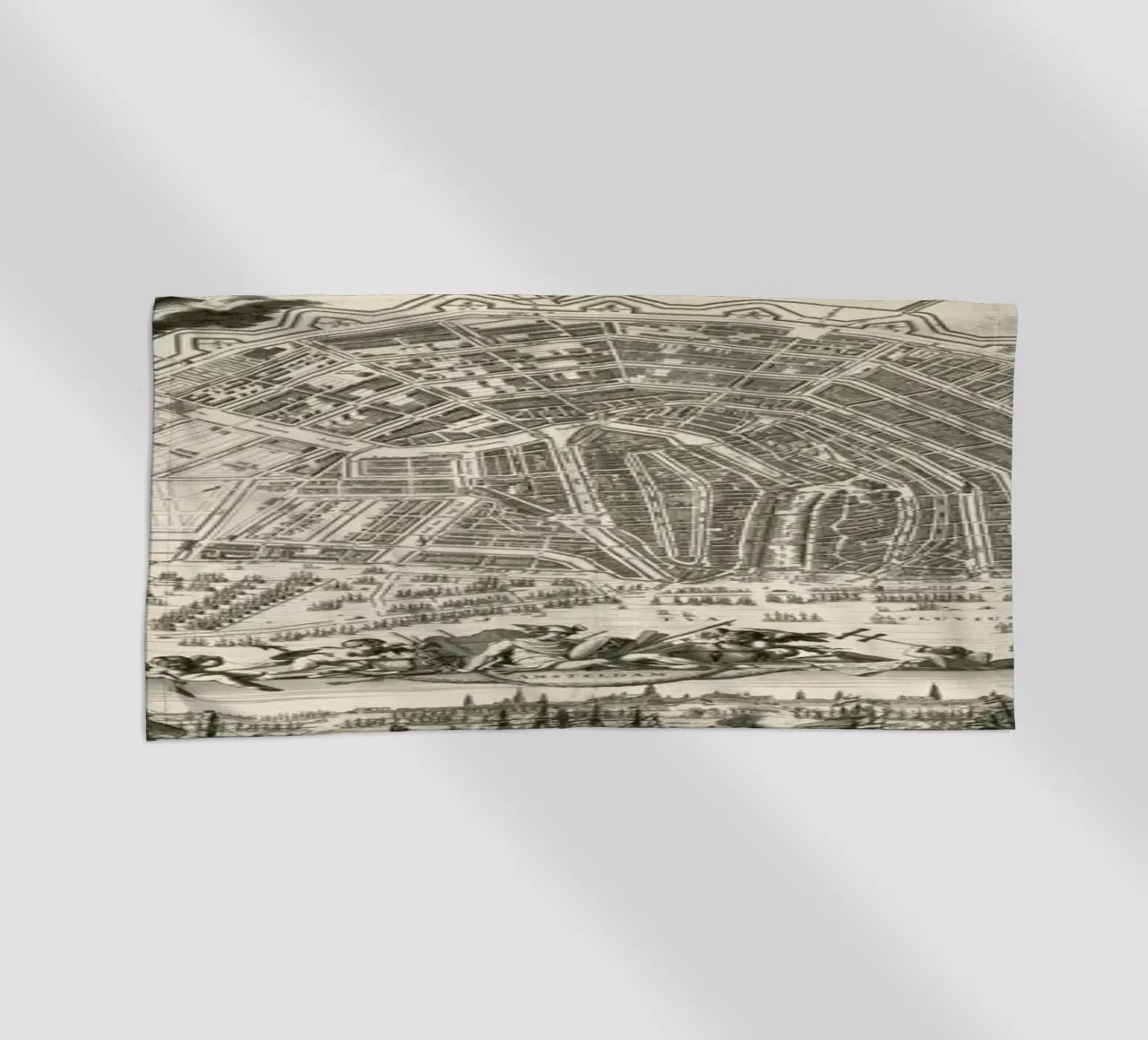 Amsterdam, The Netherlands, 1683 telo mare da Artokoloro Quint Lox Ltd